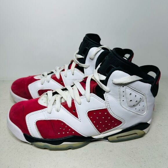 Nike Air Jordan 6 Retro GS 'Carmine' 2020  384665-106 Size 6Youth. - Picture 4 of 8
